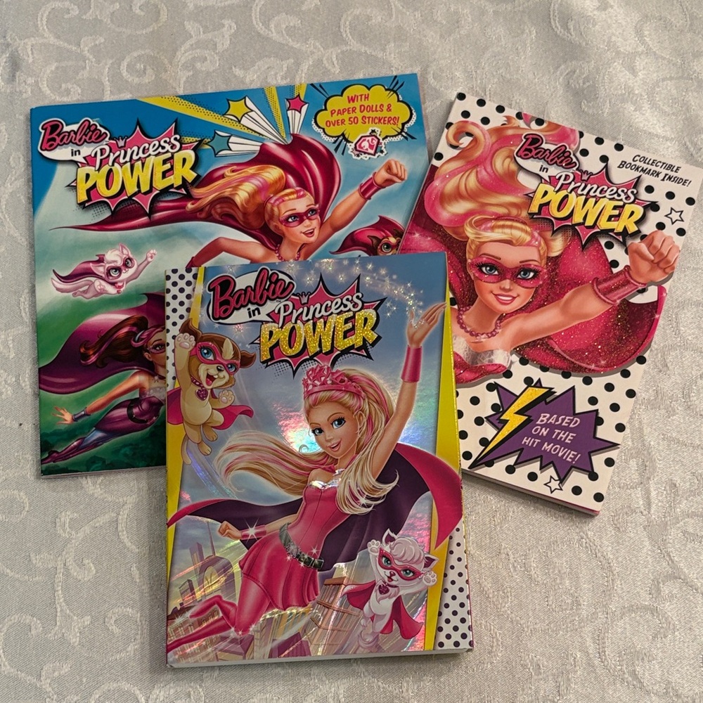 Barbie in Princess Power DVD and Book Collection